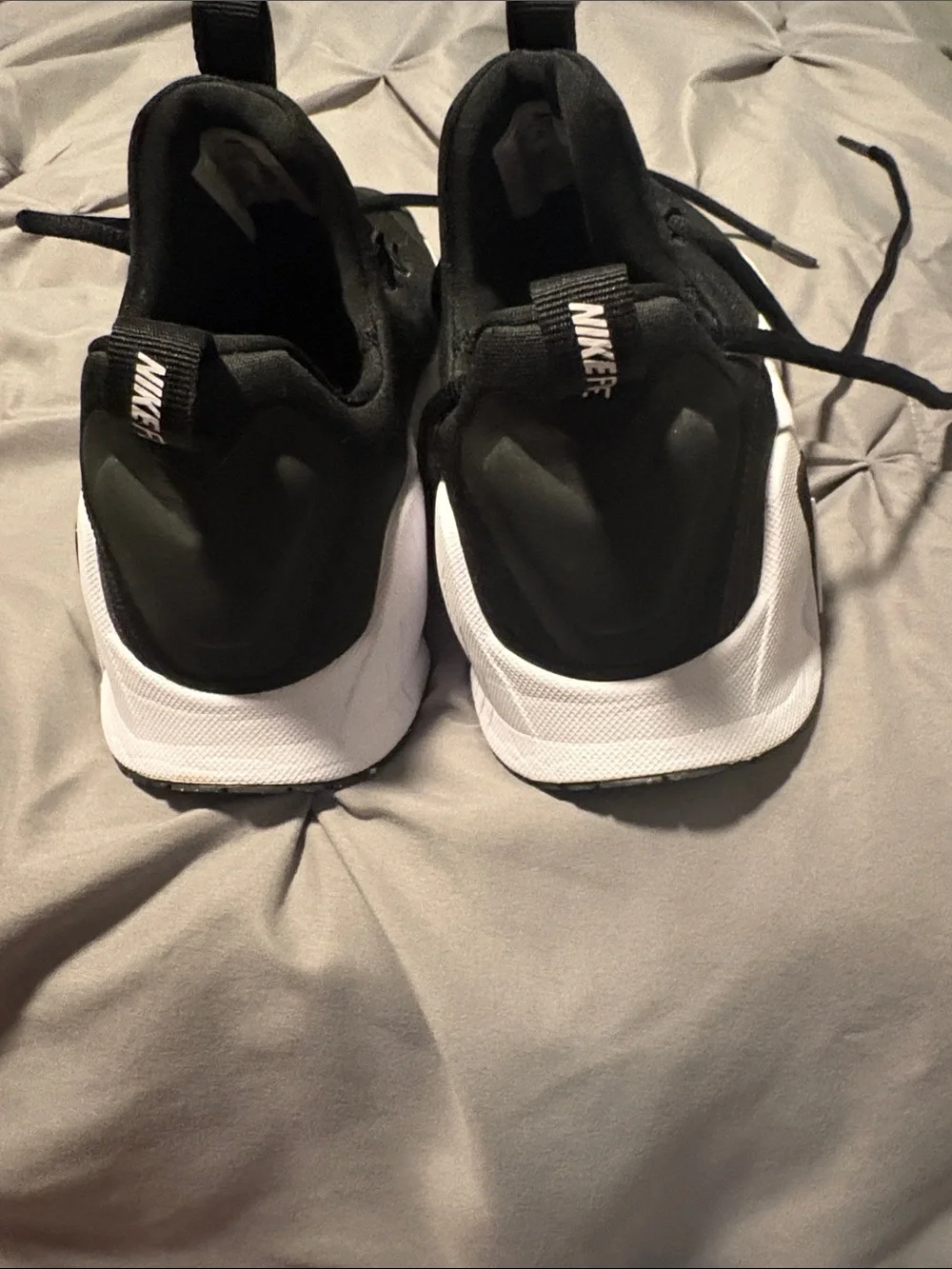 Nike Black and White Lightweight Training Sneakers
